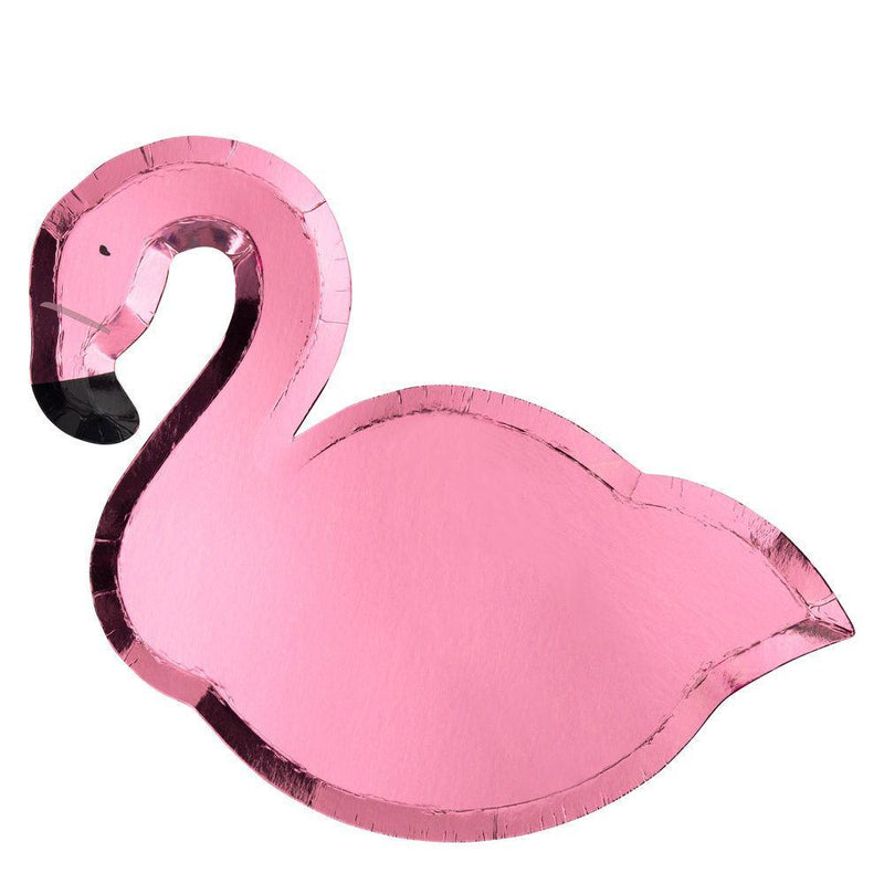 Meri Meri Pink Flamingo Paper Plates | Le Petite Putti