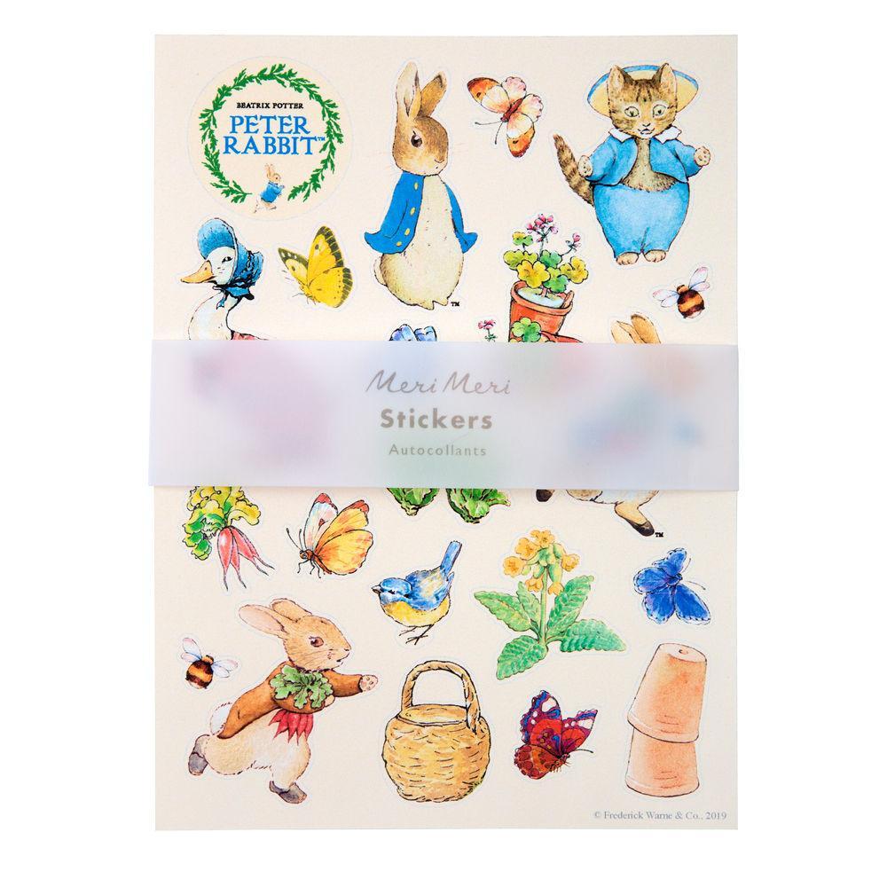 Meri Meri Peter Rabbit Sticker Sheets |  Le Petite Putti Canada