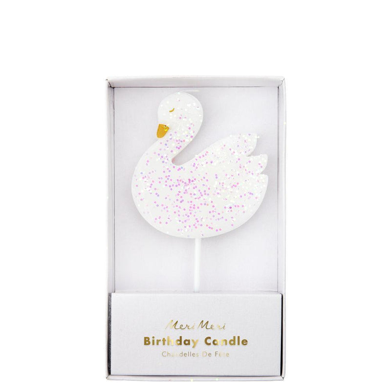 Meri Meri Large Swan Candle | Putti Celebrations Canada