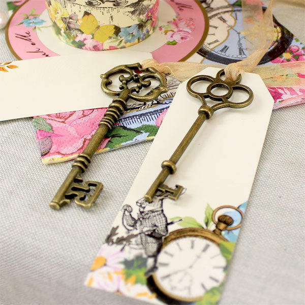 Truly Alice Keys & Tags -  Party Supplies - Talking Tables - Putti Fine Furnishings Toronto Canada - 5