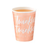 Ginger Ray Rose Gold "Twinkle Twinkle" Paper Cups | Putti Celebrations