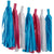  Little Lady or A Mini Mister Pink White and Blue Tassel Garland, GR-Ginger Ray UK, Putti Fine Furnishings