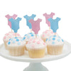 Pink and Blue Baby Grow Cup Cake Toppers, GR-Ginger Ray UK, Putti Fine Furnishings