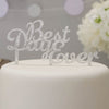 "Best Day Ever" Cake Topper - Silver, GR-Ginger Ray UK, Putti Fine Furnishings