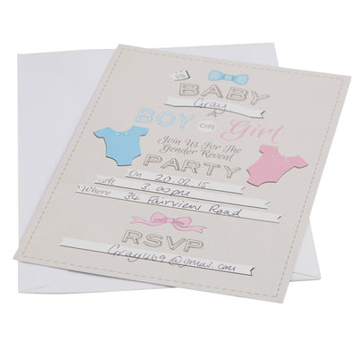 Little Lady or A Mini Mister Invitations, GR-Ginger Ray UK, Putti Fine Furnishings