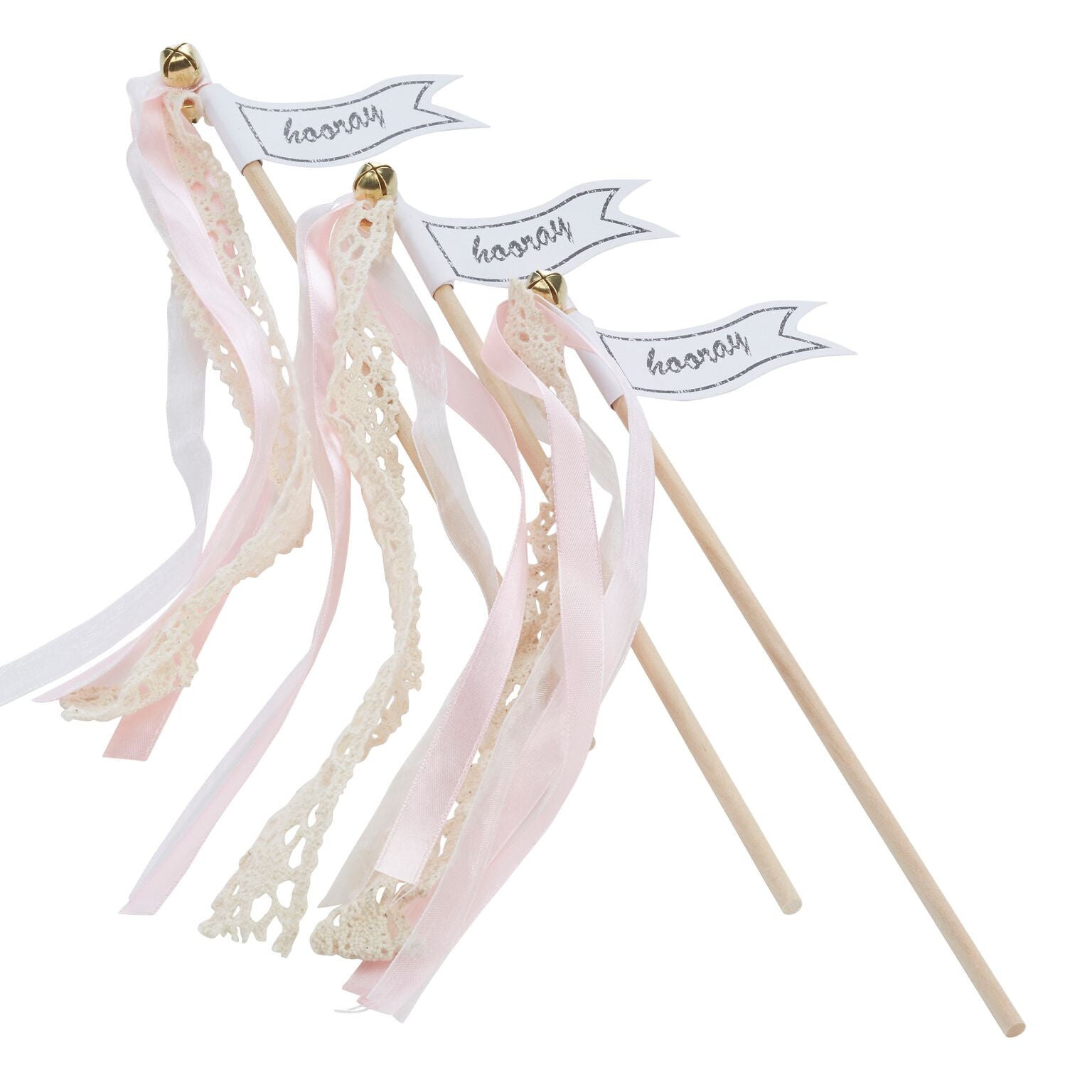  "A Vintage Affair" Wedding Wands - Pink, GR-Ginger Ray UK, Putti Fine Furnishings