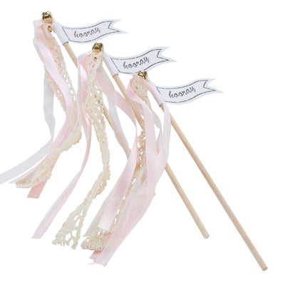 "A Vintage Affair" Wedding Wands - Pink, GR-Ginger Ray UK, Putti Fine Furnishings