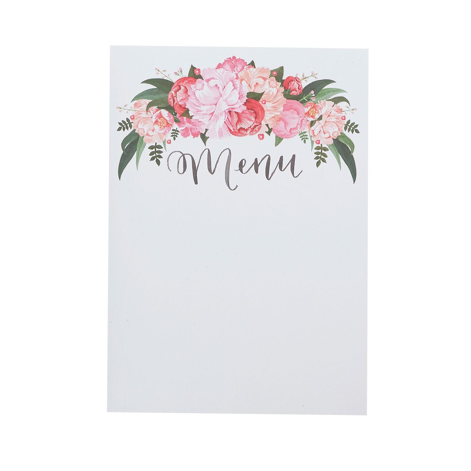  "Boho" Floral Menu Cards, GR-Ginger Ray UK, Putti Fine Furnishings
