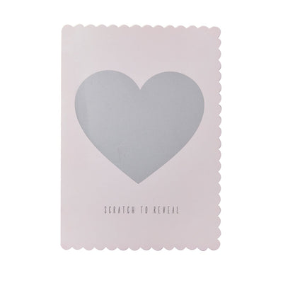 Pink "Will You Be My Bridesmaid" Scratch To Reveal Cards, GR-Ginger Ray UK, Putti Fine Furnishings