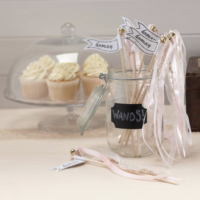 "A Vintage Affair" Wedding Wands - Pink, GR-Ginger Ray UK, Putti Fine Furnishings