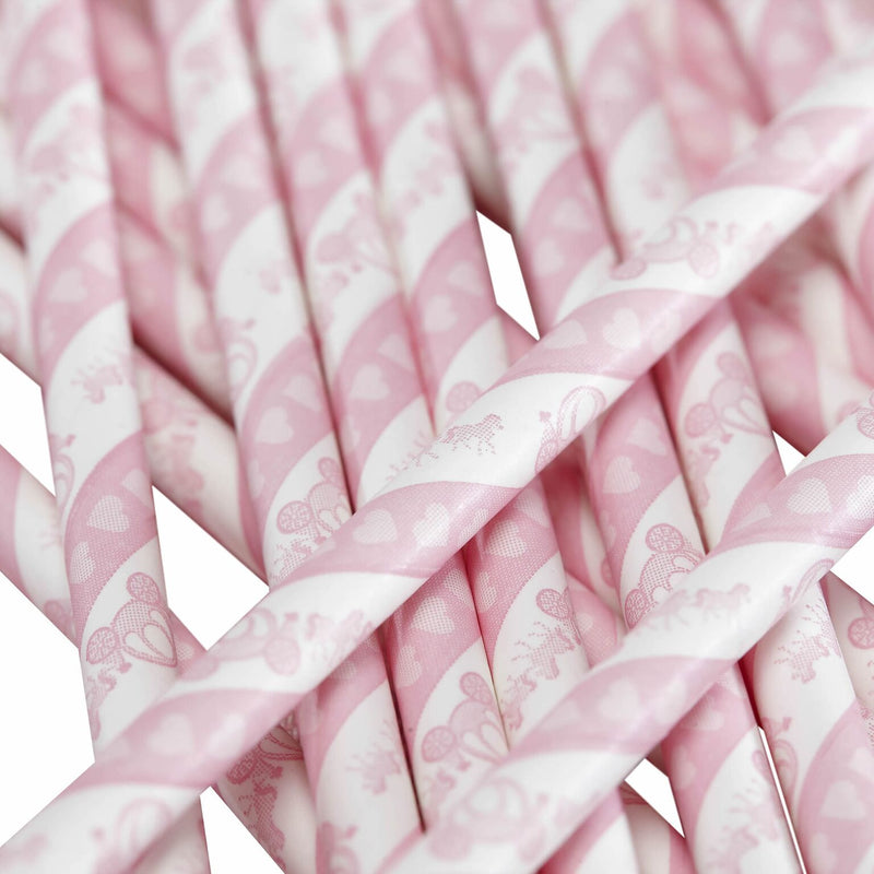  Princess Party - Paper Straws, GR-Ginger Ray UK, Putti Fine Furnishings