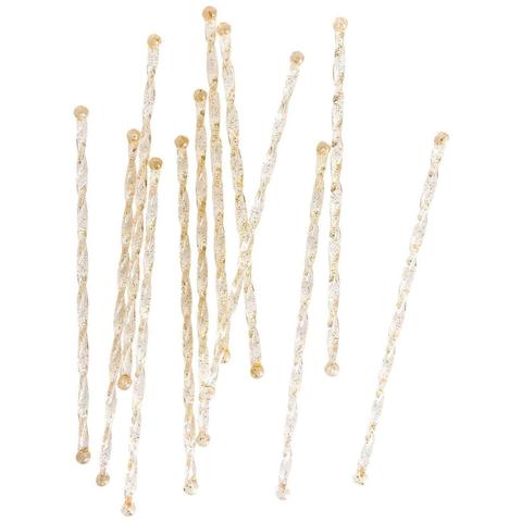  Happy Hour Gold Twisted  Retro Cocktail Stirrers, PP-Party Partners - Estelle Gifts, Putti Fine Furnishings
