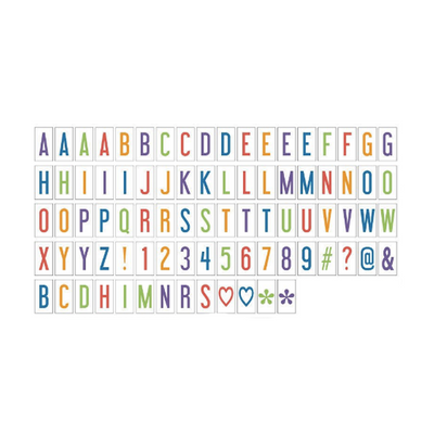 Vibrant Extra Letter & Symbol Pack - Original, A&C-Amped & Co., Putti Fine Furnishings