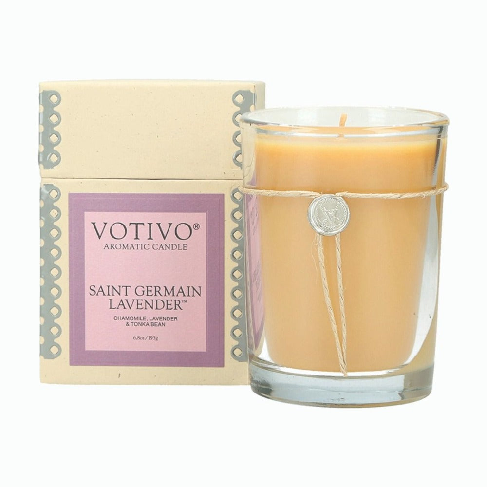 Votivo Candle - St Germain Lavender | Putti Fine Furnishings Canada