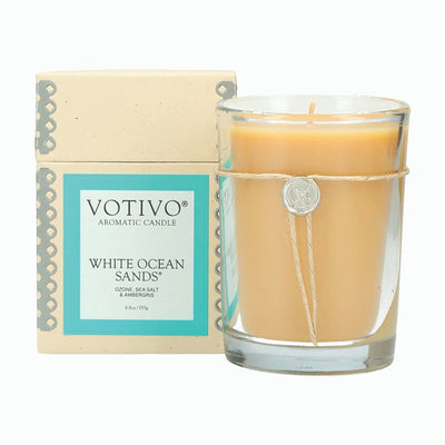Votivo Aromatic Candle - White Ocean Sands No.58