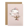 Wishing Lamp Birthday Greeting Card