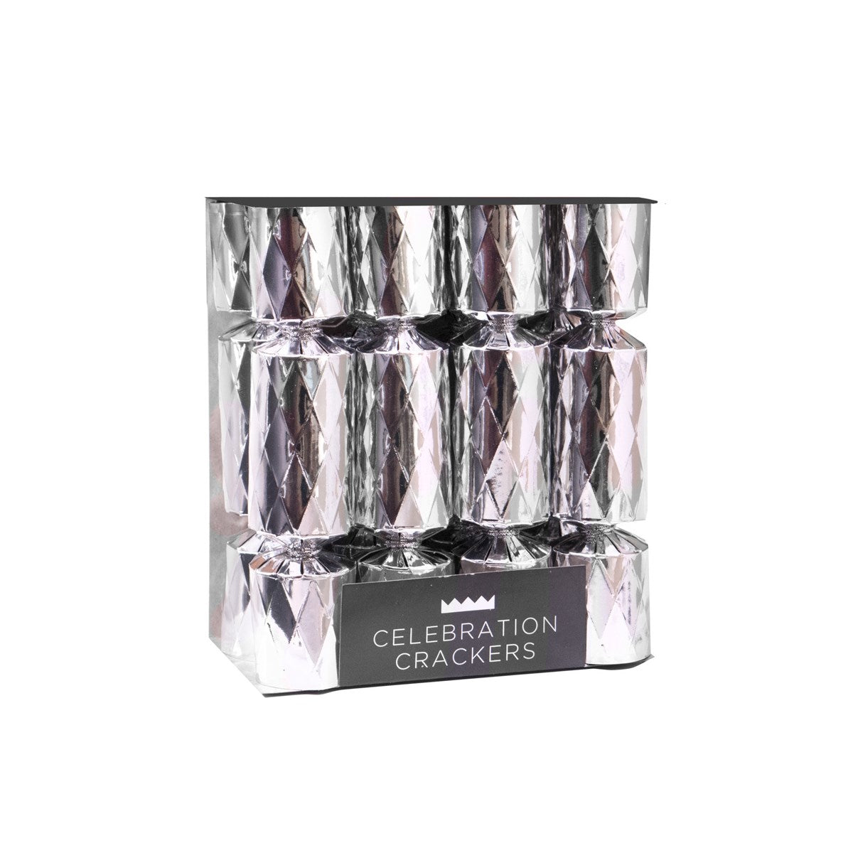 Mini Silver Diamond Christmas Crackers Putti Christmas Celebrations 