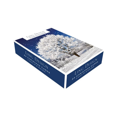 Ling Design - Winter Scene Boxed Christmas Cards |.Putti Christmas