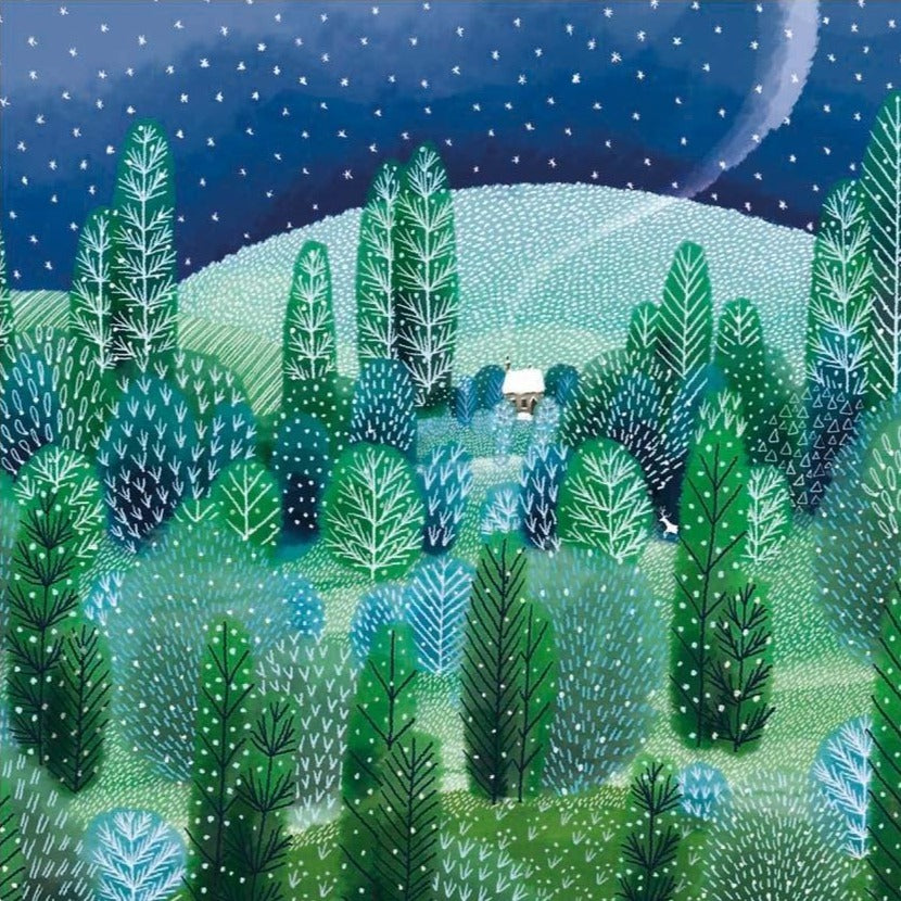 Museums & Galleries Forest House Cello Pack Christmas Cards | Putti 