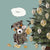 "Ooops" Broken Ornament Christmas Greeting Card