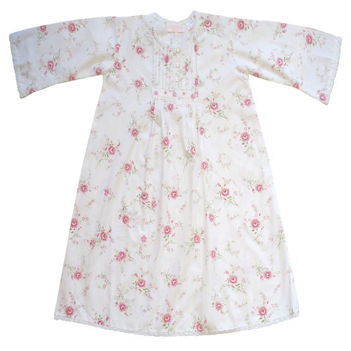  "Jenny" Rose Floral Night Dress, PC-Powell Craft Uk, Putti Fine Furnishings